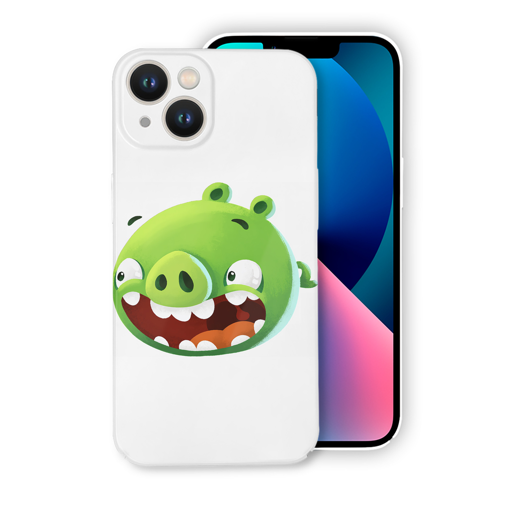 （画像用） Angry Birds アングリーバード 【iPhone 14シリーズ対応】ハードケース