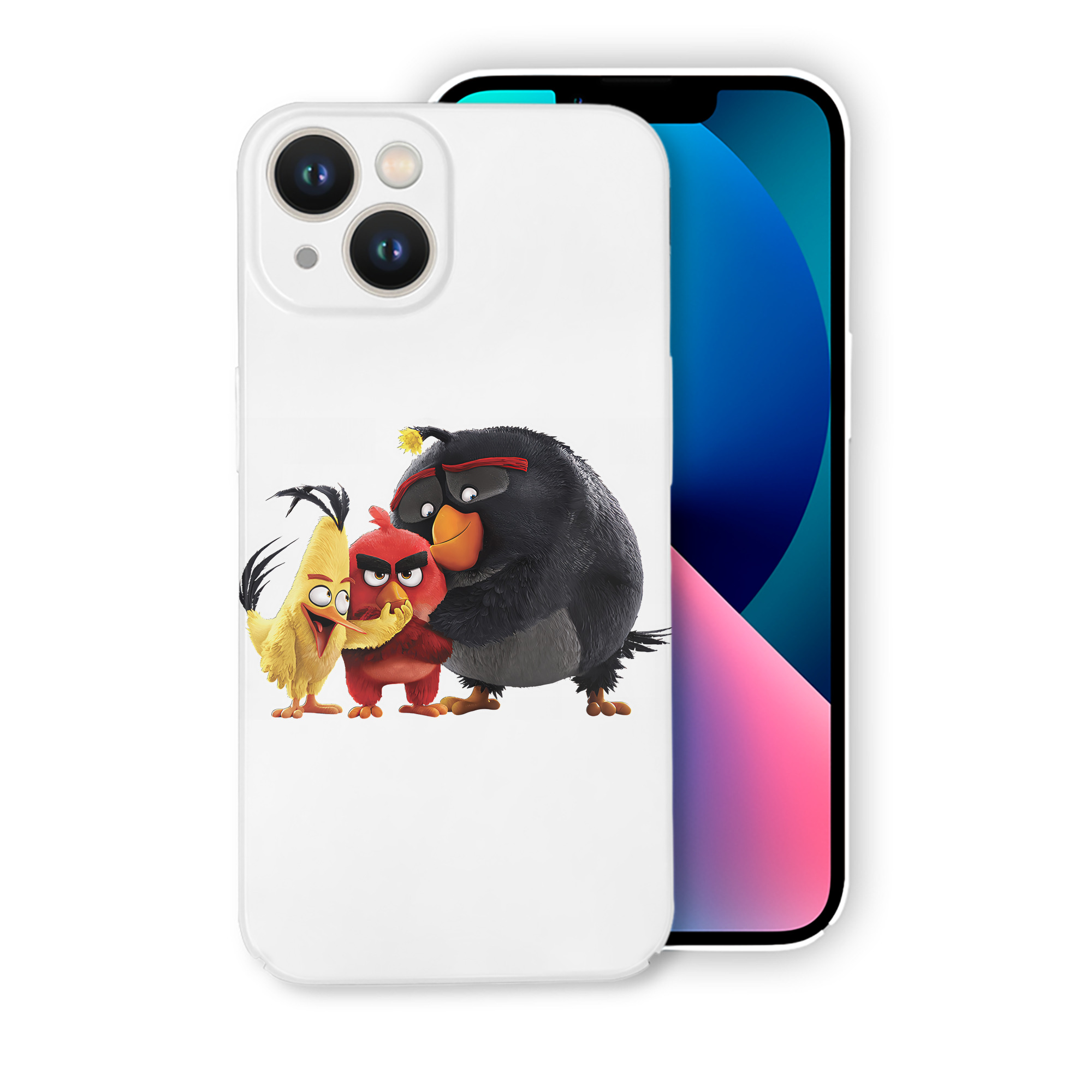 （画像用） Angry Birds アングリーバード 【iPhone 14シリーズ対応】ハードケース