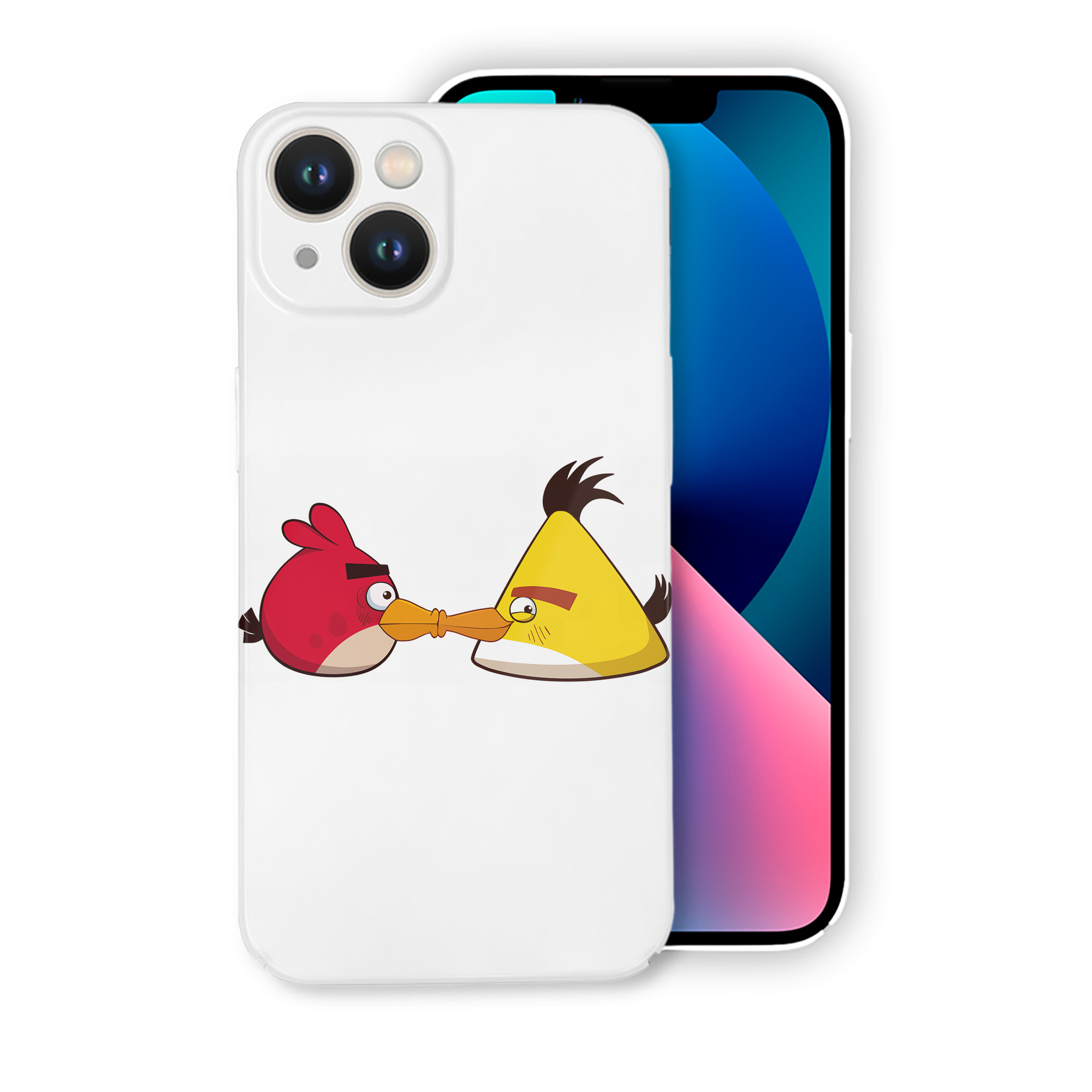 （画像用） Angry Birds アングリーバード 【iPhone 14シリーズ対応】ハードケース