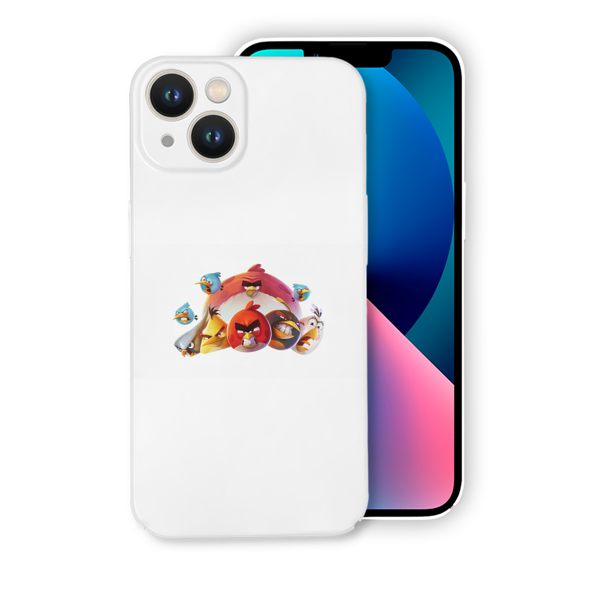 （画像用） Angry Birds アングリーバード 【iPhone 14シリーズ対応】ハードケース