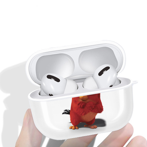Angry Birds アングリーバード 【AirPods Pro用】ハードシェル保護ケース 耐衝撃・防指紋・カラビナ付き商品仕様