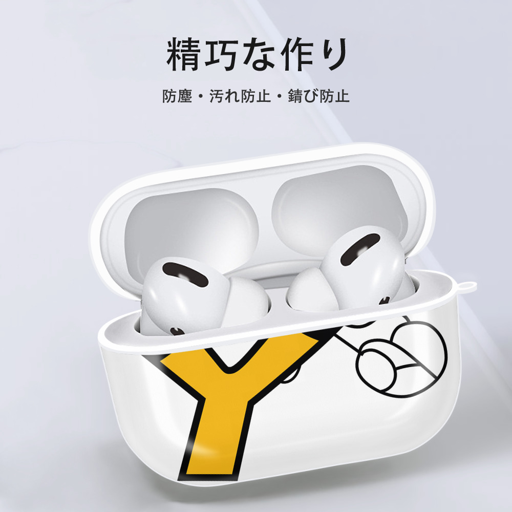 Angry Birds アングリーバード 【AirPods Pro用】ハードシェル保護ケース 耐衝撃・防指紋・カラビナ付き商品仕様
