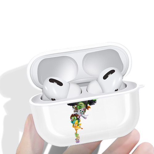 Angry Birds アングリーバード 【AirPods Pro用】ハードシェル保護ケース 耐衝撃・防指紋・カラビナ付き商品仕様