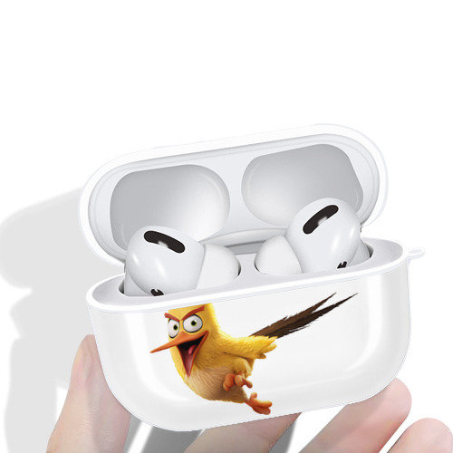 Angry Birds アングリーバード 【AirPods Pro用】ハードシェル保護ケース 耐衝撃・防指紋・カラビナ付き商品仕様