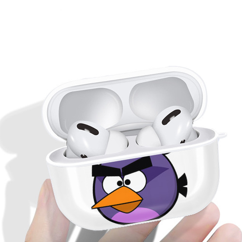 Angry Birds アングリーバード 【AirPods Pro用】ハードシェル保護ケース 耐衝撃・防指紋・カラビナ付き商品仕様