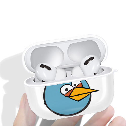 Angry Birds アングリーバード 【AirPods Pro用】ハードシェル保護ケース 耐衝撃・防指紋・カラビナ付き商品仕様