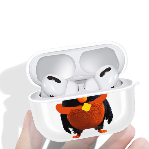Angry Birds アングリーバード 【AirPods Pro用】ハードシェル保護ケース 耐衝撃・防指紋・カラビナ付き商品仕様