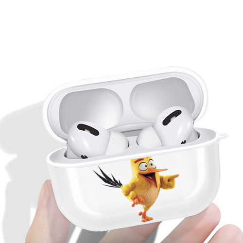 Angry Birds アングリーバード 【AirPods Pro用】ハードシェル保護ケース 耐衝撃・防指紋・カラビナ付き商品仕様