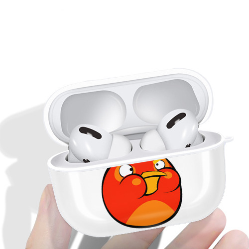 Angry Birds アングリーバード 【AirPods Pro用】ハードシェル保護ケース 耐衝撃・防指紋・カラビナ付き商品仕様