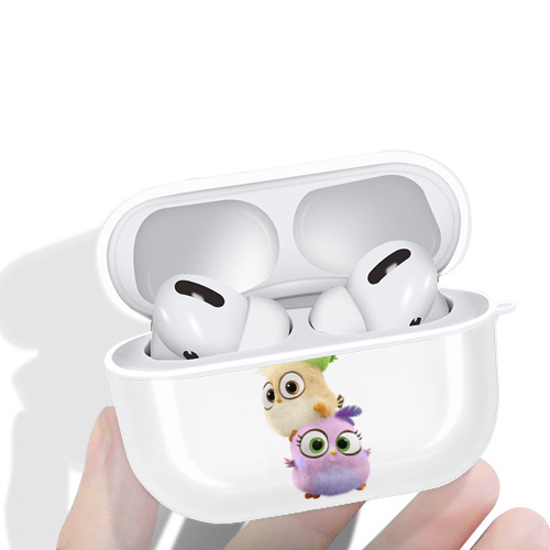 Angry Birds アングリーバード 【AirPods Pro用】ハードシェル保護ケース 耐衝撃・防指紋・カラビナ付き商品仕様
