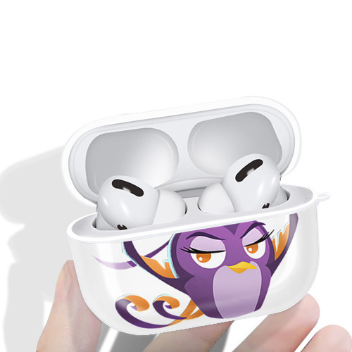Angry Birds アングリーバード 【AirPods Pro用】ハードシェル保護ケース 耐衝撃・防指紋・カラビナ付き商品仕様