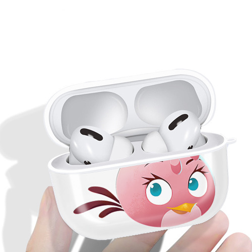 Angry Birds アングリーバード 【AirPods Pro用】ハードシェル保護ケース 耐衝撃・防指紋・カラビナ付き商品仕様
