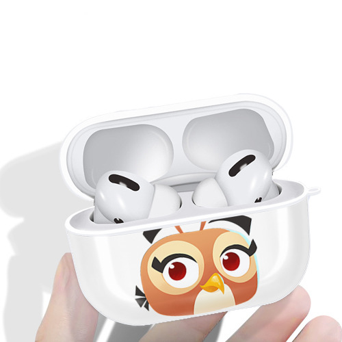 Angry Birds アングリーバード 【AirPods Pro用】ハードシェル保護ケース 耐衝撃・防指紋・カラビナ付き商品仕様