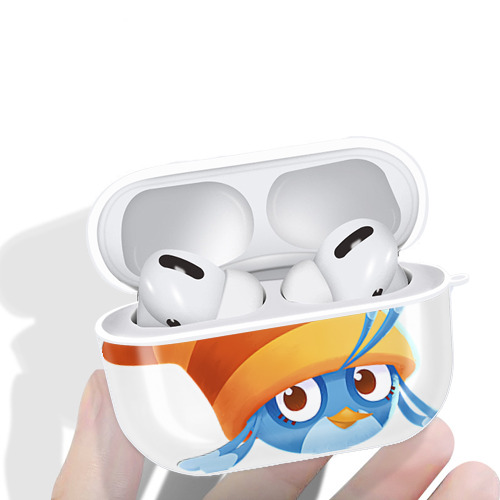 Angry Birds アングリーバード 【AirPods Pro用】ハードシェル保護ケース 耐衝撃・防指紋・カラビナ付き商品仕様