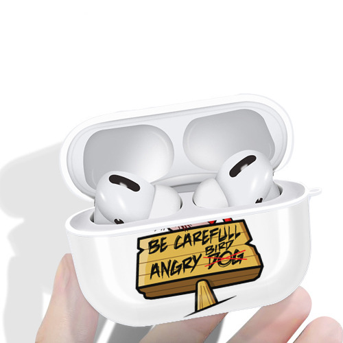 Angry Birds アングリーバード 【AirPods Pro用】ハードシェル保護ケース 耐衝撃・防指紋・カラビナ付き商品仕様