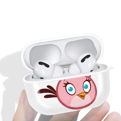 Angry Birds アングリーバード 【AirPods Pro用】ハードシェル保護ケース 耐衝撃・防指紋・カラビナ付き商品仕様