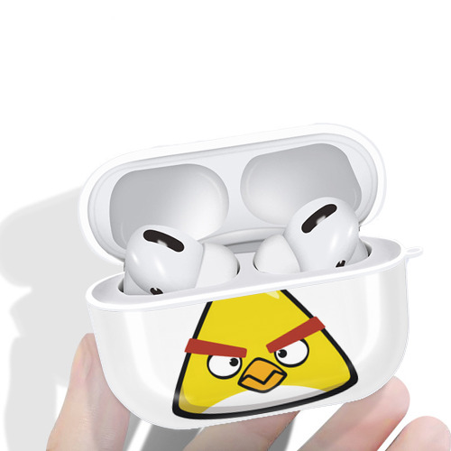 Angry Birds アングリーバード 【AirPods Pro用】ハードシェル保護ケース 耐衝撃・防指紋・カラビナ付き商品仕様