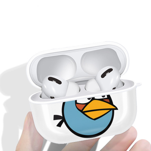 Angry Birds アングリーバード 【AirPods Pro用】ハードシェル保護ケース 耐衝撃・防指紋・カラビナ付き商品仕様