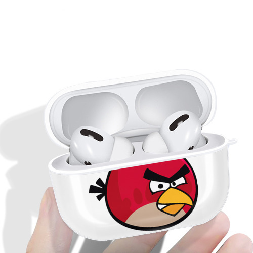 Angry Birds アングリーバード 【AirPods Pro用】ハードシェル保護ケース 耐衝撃・防指紋・カラビナ付き商品仕様