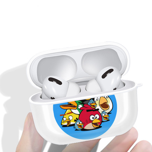 Angry Birds アングリーバード 【AirPods Pro用】ハードシェル保護ケース 耐衝撃・防指紋・カラビナ付き商品仕様