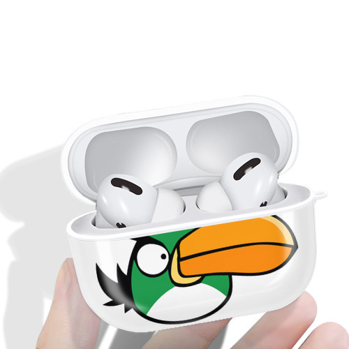 Angry Birds アングリーバード 【AirPods Pro用】ハードシェル保護ケース 耐衝撃・防指紋・カラビナ付き商品仕様