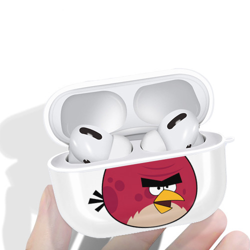 Angry Birds アングリーバード 【AirPods Pro用】ハードシェル保護ケース 耐衝撃・防指紋・カラビナ付き商品仕様