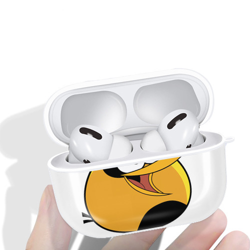 Angry Birds アングリーバード 【AirPods Pro用】ハードシェル保護ケース 耐衝撃・防指紋・カラビナ付き商品仕様