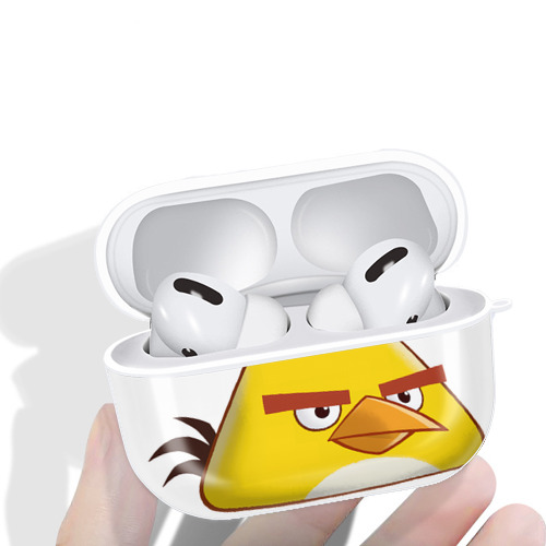 Angry Birds アングリーバード 【AirPods Pro用】ハードシェル保護ケース 耐衝撃・防指紋・カラビナ付き商品仕様