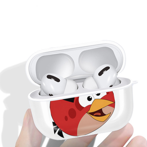 Angry Birds アングリーバード 【AirPods Pro用】ハードシェル保護ケース 耐衝撃・防指紋・カラビナ付き商品仕様