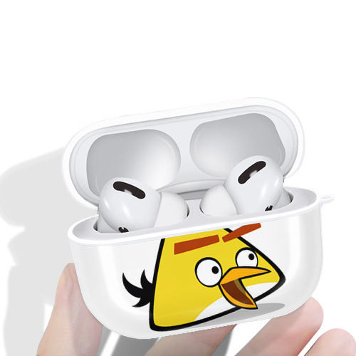 Angry Birds アングリーバード 【AirPods Pro用】ハードシェル保護ケース 耐衝撃・防指紋・カラビナ付き商品仕様
