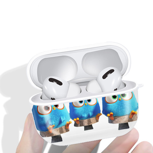 Angry Birds アングリーバード 【AirPods Pro用】ハードシェル保護ケース 耐衝撃・防指紋・カラビナ付き商品仕様