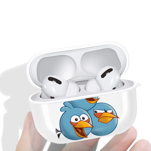 Angry Birds アングリーバード 【AirPods Pro用】ハードシェル保護ケース 耐衝撃・防指紋・カラビナ付き商品仕様