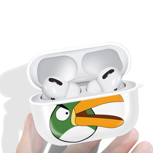 Angry Birds アングリーバード 【AirPods Pro用】ハードシェル保護ケース 耐衝撃・防指紋・カラビナ付き商品仕様