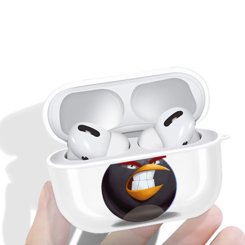 Angry Birds アングリーバード 【AirPods Pro用】ハードシェル保護ケース 耐衝撃・防指紋・カラビナ付き商品仕様