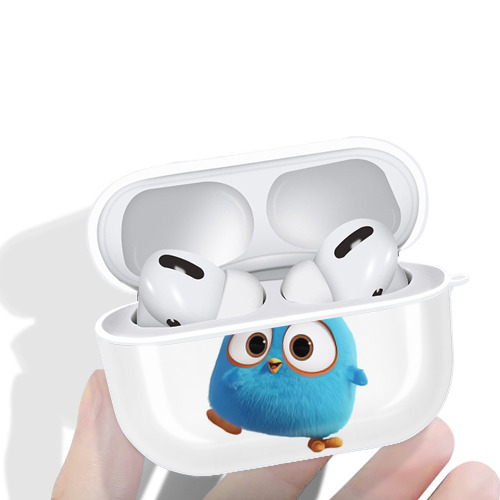 Angry Birds アングリーバード 【AirPods Pro用】ハードシェル保護ケース 耐衝撃・防指紋・カラビナ付き商品仕様