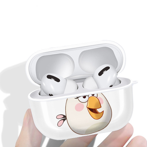 Angry Birds アングリーバード 【AirPods Pro用】ハードシェル保護ケース 耐衝撃・防指紋・カラビナ付き商品仕様