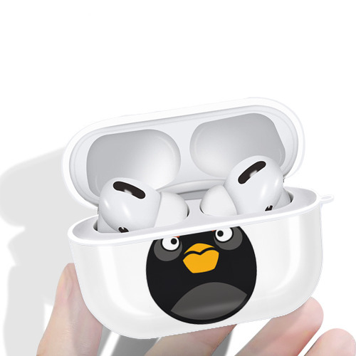 Angry Birds アングリーバード 【AirPods Pro用】ハードシェル保護ケース 耐衝撃・防指紋・カラビナ付き商品仕様