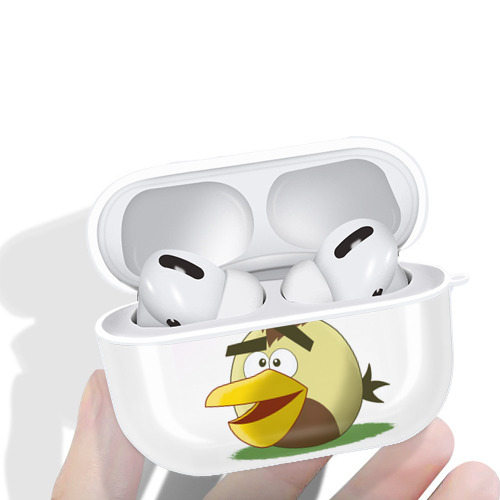 Angry Birds アングリーバード 【AirPods Pro用】ハードシェル保護ケース 耐衝撃・防指紋・カラビナ付き商品仕様
