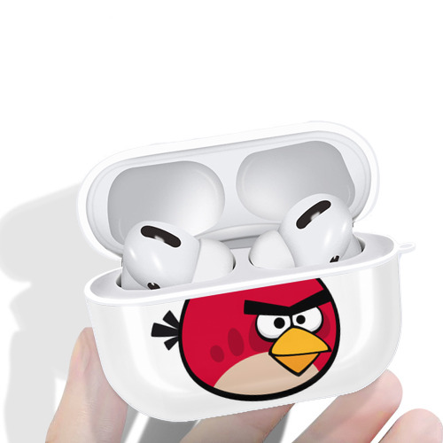 Angry Birds アングリーバード 【AirPods Pro用】ハードシェル保護ケース 耐衝撃・防指紋・カラビナ付き商品仕様