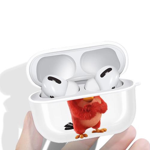 Angry Birds アングリーバード 【AirPods Pro用】ハードシェル保護ケース 耐衝撃・防指紋・カラビナ付き商品仕様