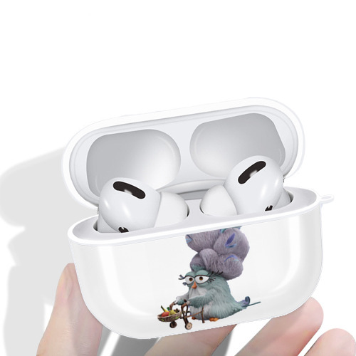 Angry Birds アングリーバード 【AirPods Pro用】ハードシェル保護ケース 耐衝撃・防指紋・カラビナ付き商品仕様