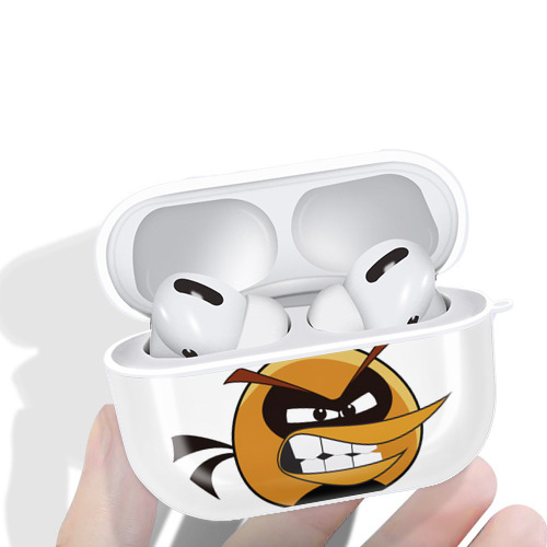 Angry Birds アングリーバード 【AirPods Pro用】ハードシェル保護ケース 耐衝撃・防指紋・カラビナ付き商品仕様