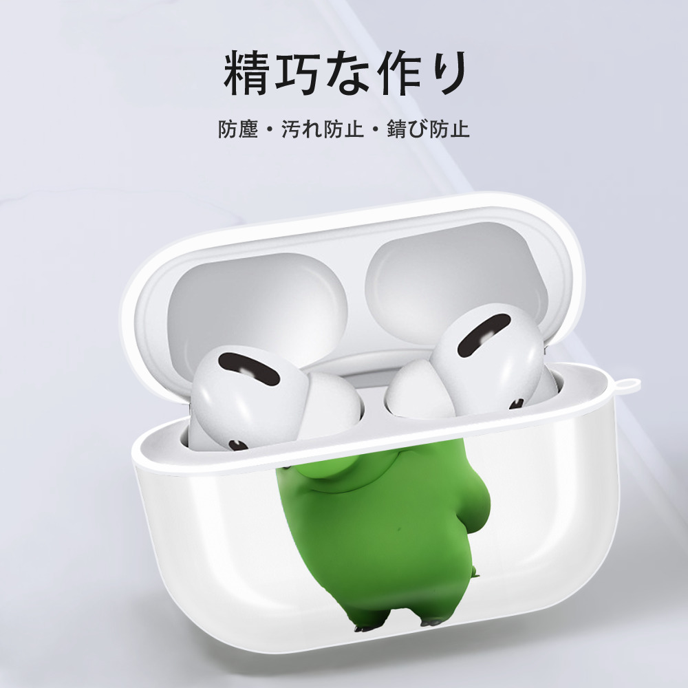 Angry Birds アングリーバード 【AirPods Pro用】ハードシェル保護ケース 耐衝撃・防指紋・カラビナ付き商品仕様