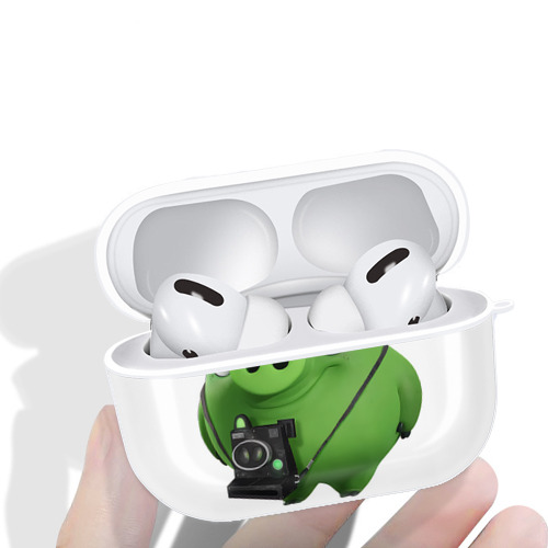 Angry Birds アングリーバード 【AirPods Pro用】ハードシェル保護ケース 耐衝撃・防指紋・カラビナ付き商品仕様