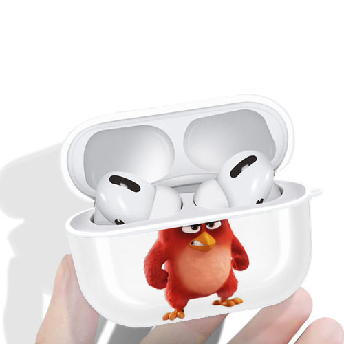 Angry Birds アングリーバード 【AirPods Pro用】ハードシェル保護ケース 耐衝撃・防指紋・カラビナ付き商品仕様