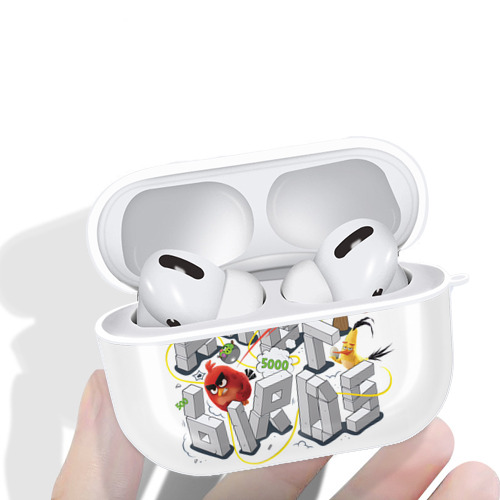 Angry Birds アングリーバード 【AirPods Pro用】ハードシェル保護ケース 耐衝撃・防指紋・カラビナ付き商品仕様