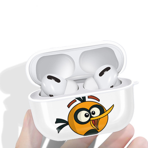 Angry Birds アングリーバード 【AirPods Pro用】ハードシェル保護ケース 耐衝撃・防指紋・カラビナ付き商品仕様