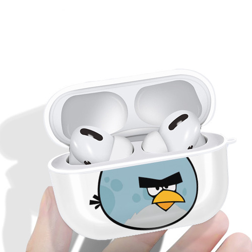 Angry Birds アングリーバード 【AirPods Pro用】ハードシェル保護ケース 耐衝撃・防指紋・カラビナ付き商品仕様