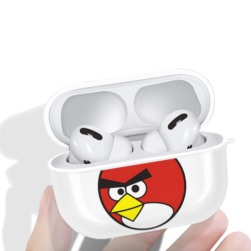 Angry Birds アングリーバード 【AirPods Pro用】ハードシェル保護ケース 耐衝撃・防指紋・カラビナ付き商品仕様