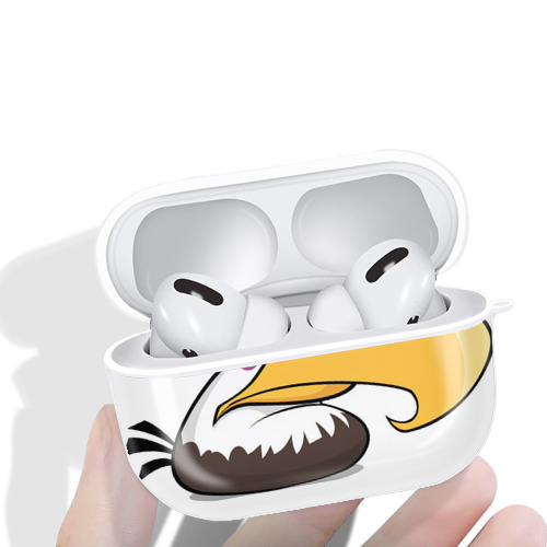 Angry Birds アングリーバード 【AirPods Pro用】ハードシェル保護ケース 耐衝撃・防指紋・カラビナ付き商品仕様